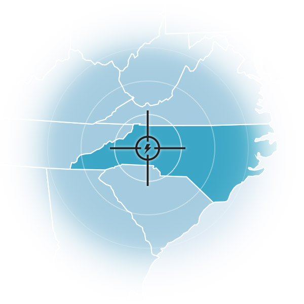 Precision Electric Area Map